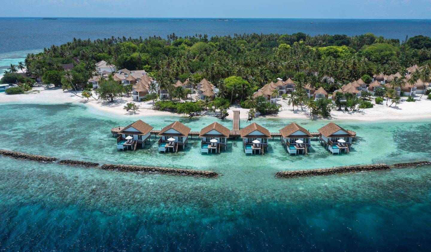 Sunset Water Villa with Pool