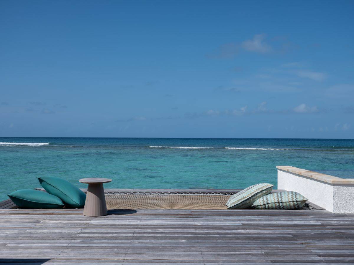 Six Senses Kanuhura, Two Bedroom Water Villa with Pool, Deck