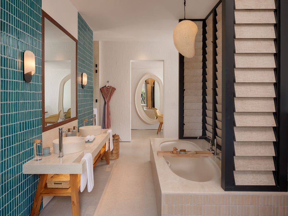 Six Senses Kanuhura, Beach Retreat with Pool, Badezimmer