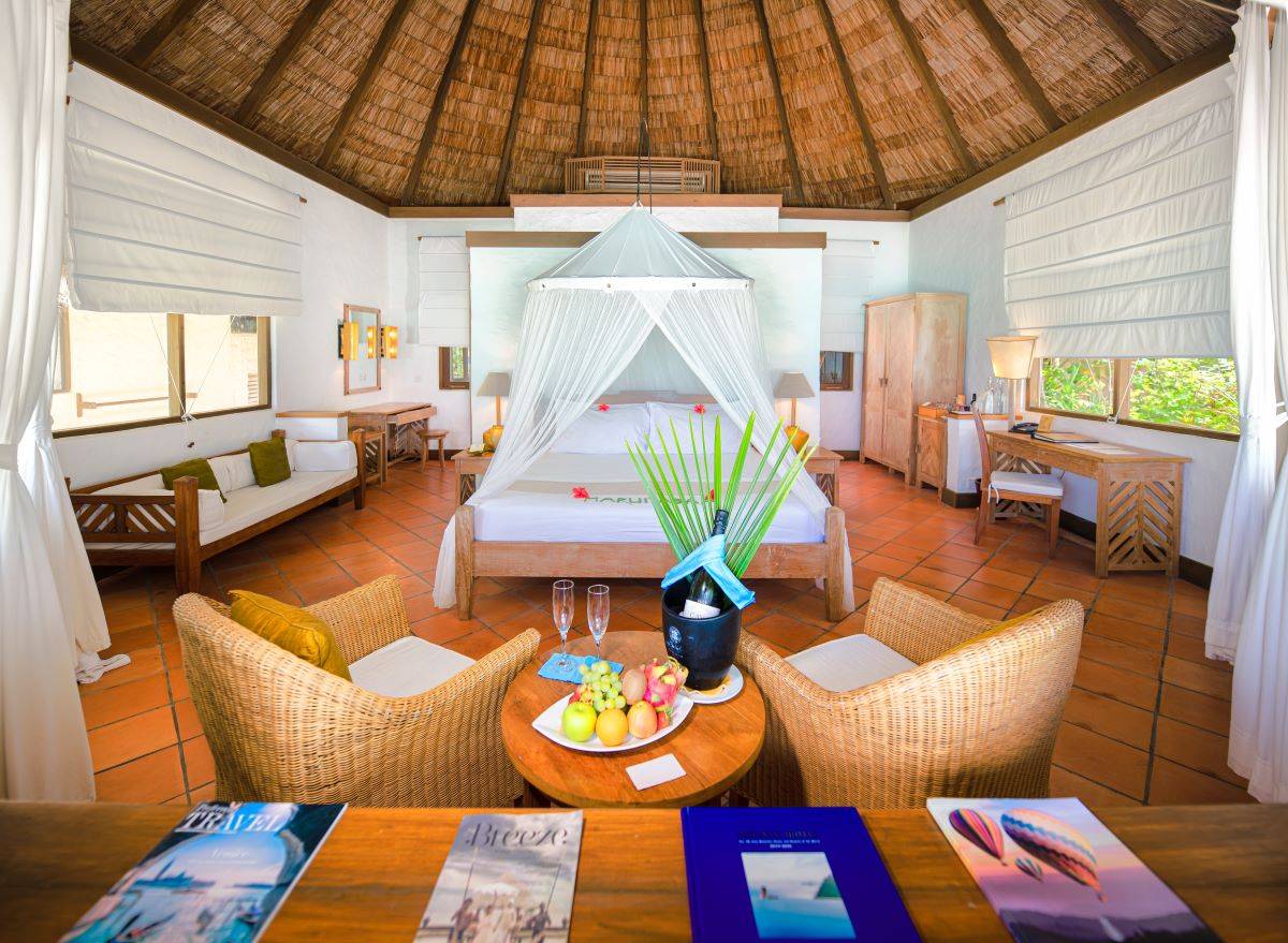Coco Palm Dhuni Kolhu, Malediven, Beach Villa, Schlafzimmer