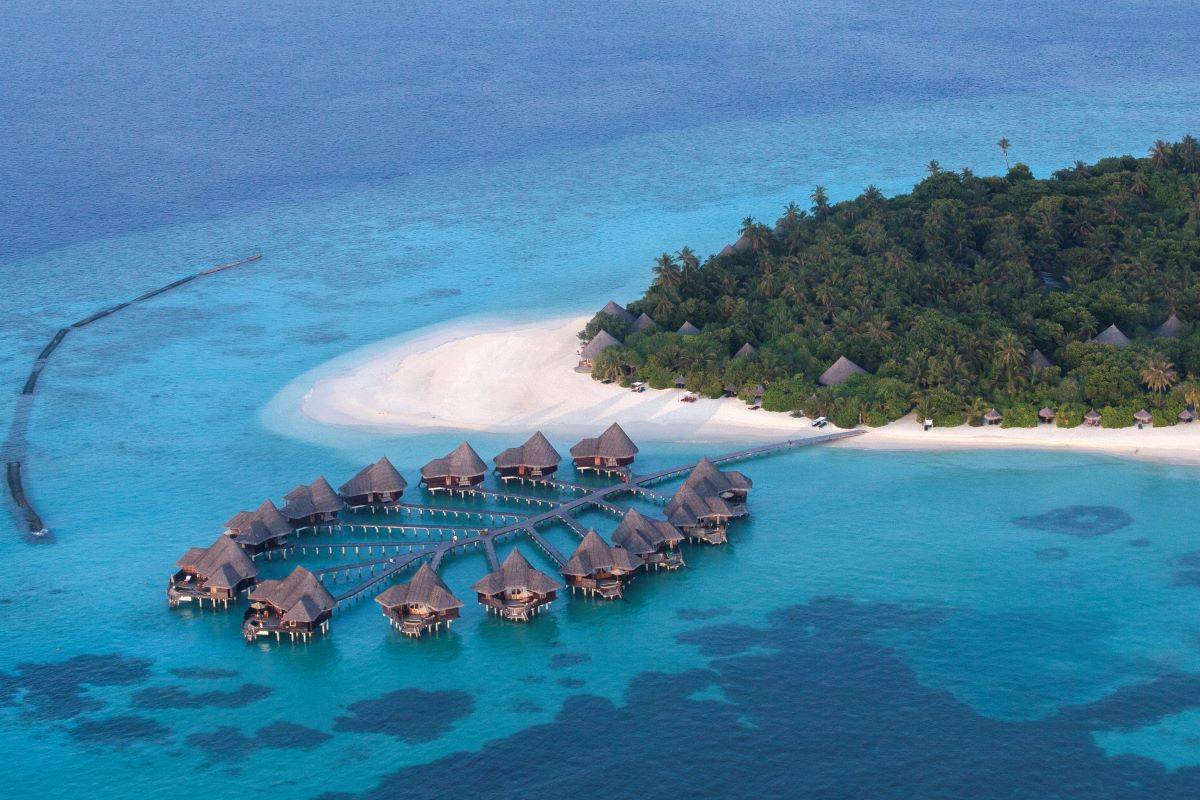 Coco Palm Duhni Kolhu, Malediven, Lagoon Villa, Luftaufnahme