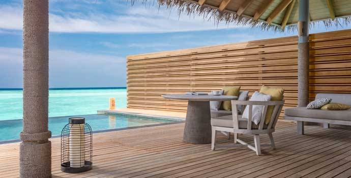 Pool, Over Water Family Pool Villa, Vakkaru Maldives