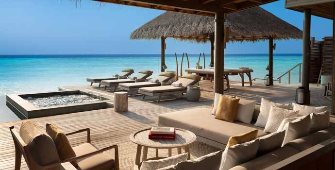 Terrasse, The Vakkaru Over Water Residence, Vakkaru Maldives