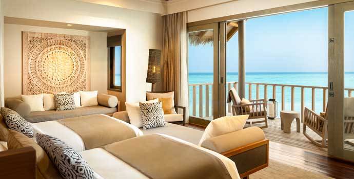 Schlafen, The Vakkaru Over Water Residence, Vakkaru Maldives