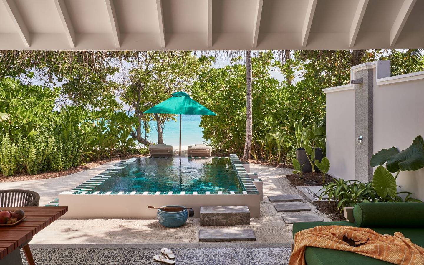 Seaside Finolhu, Baa Atoll, Maldives, Beach Pool Villa, Pool