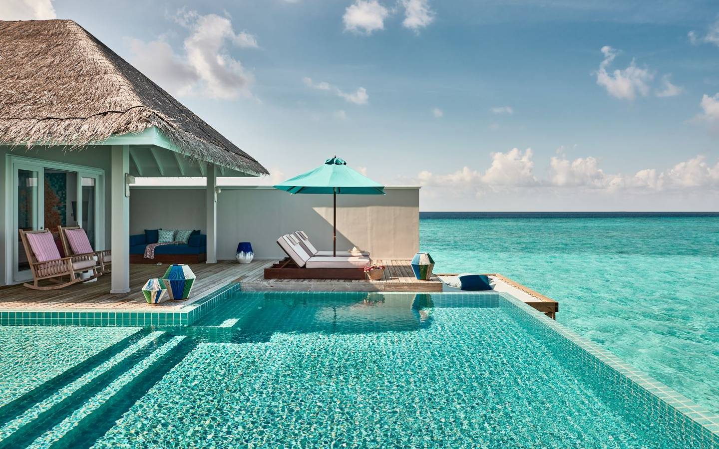 Seaside Finolhu, Baa Atoll, Maldives, Rockstar Two Bedroom Ocean Pool Villa, Pool