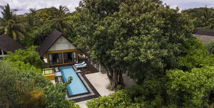 Family Beach Villa mit Pool, Four Seasons Resort Maldives