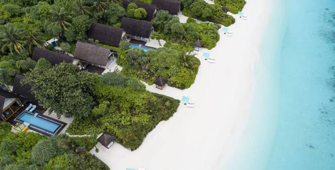 Family Beach Villa mit Pool, Four Seasons Resort Maldives