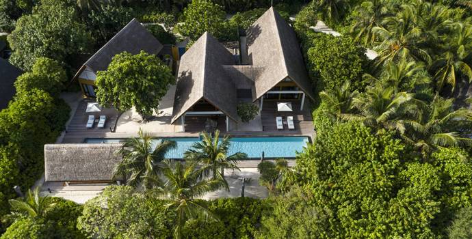 Two Bedroom Royal Beach Villa, Four Seasons Resort Maldives