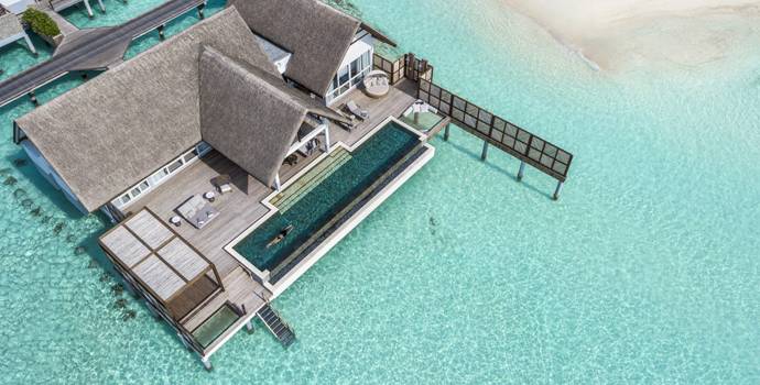 Two Bedroom Sunset Water Suite, Four Seasons Resort Maldives at Landaa Giraavaru