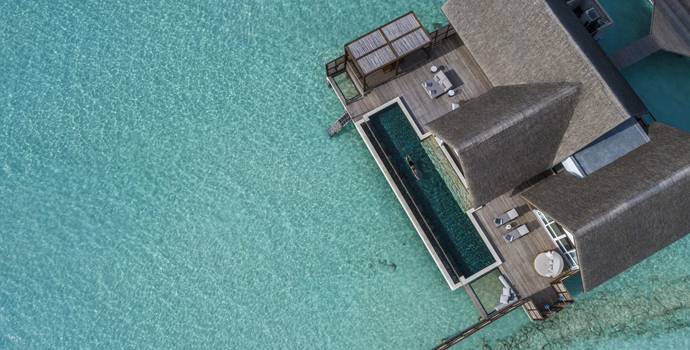 Two Bedroom Sunrise Water Suite, Four Seasons Resort Maldives