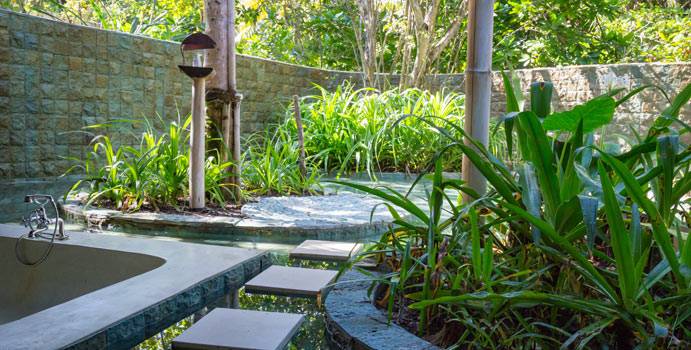 Bad, Soneva Fushi Villa, One Bedroom Villa, Soneva Fushi Resort 