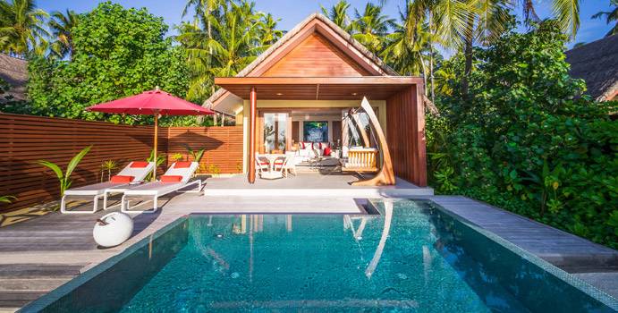 Beach Pool Villa, Niyama Private Islands Maldives