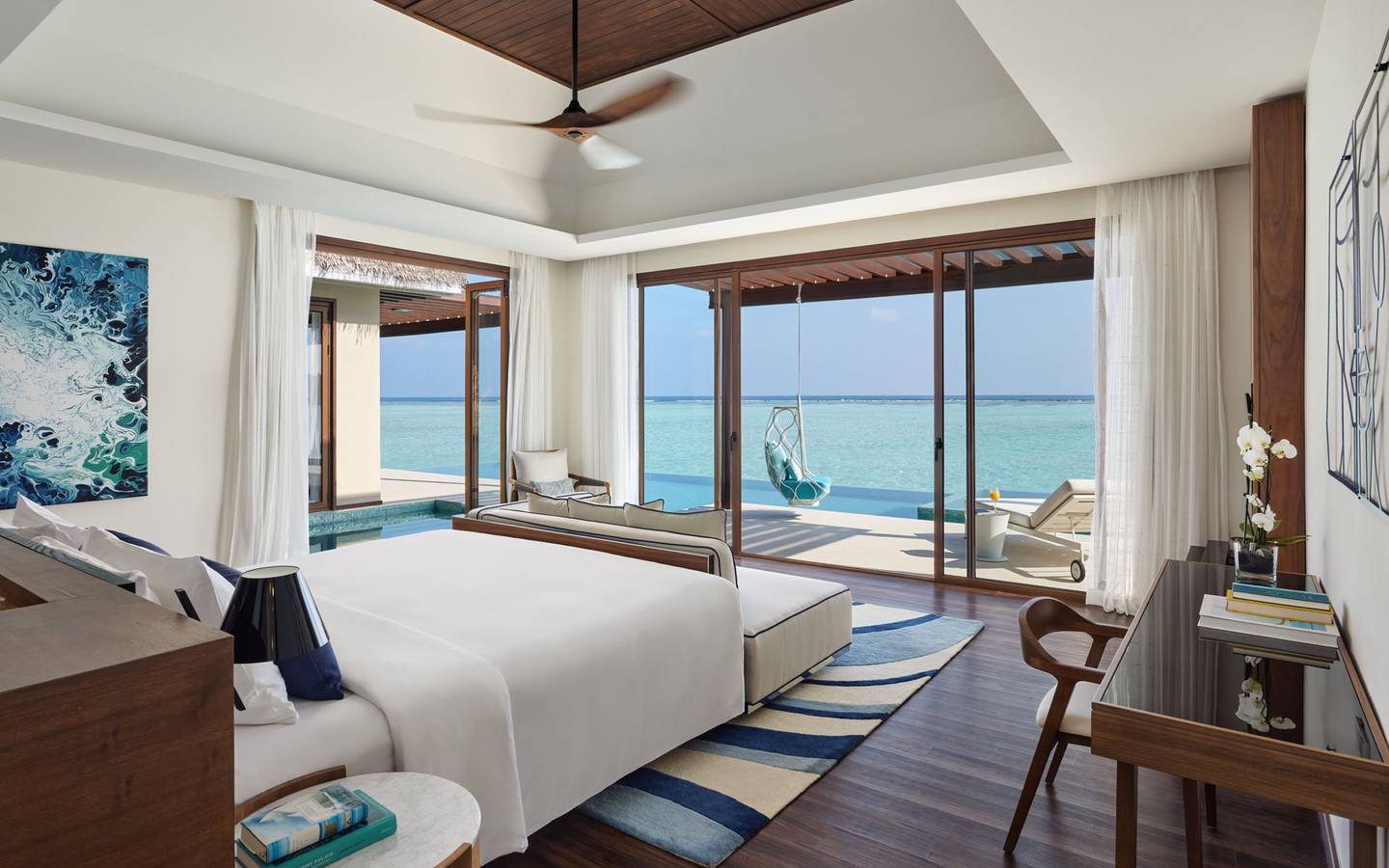 Niyama Private Islands - One Bedroom Ocean Pool Pavilion Bedroom