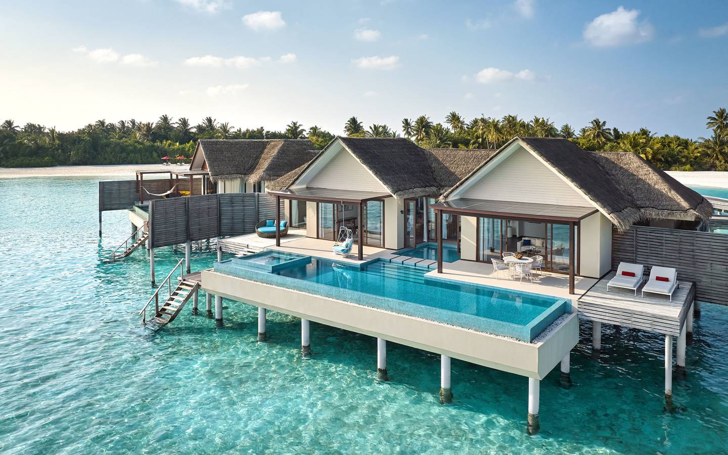 Niyama Private Islands - One Bedroom Ocean Pool Pavilion Exterior Bliss by Day