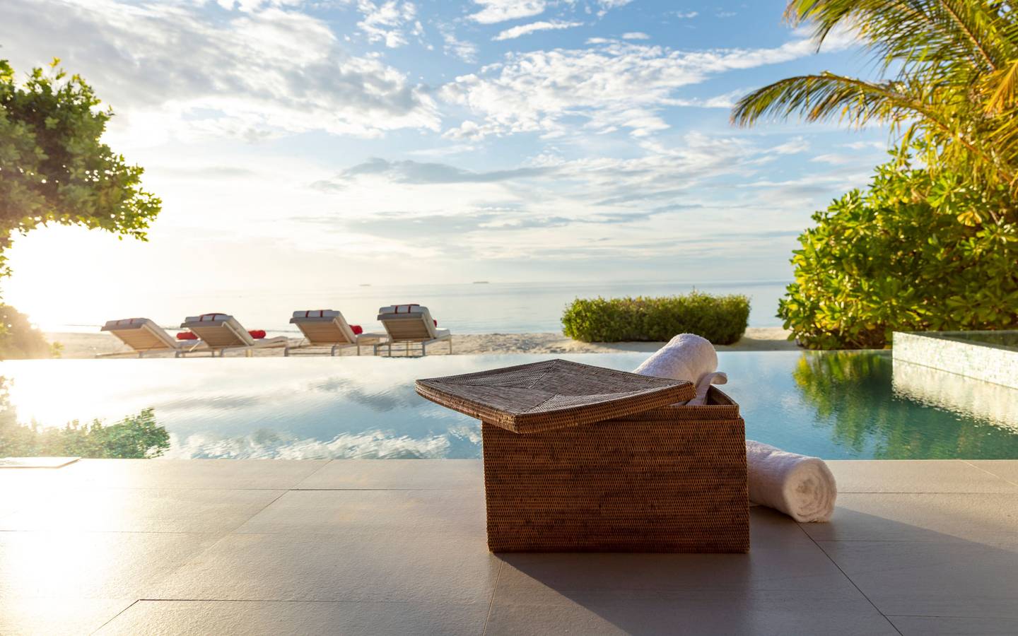 Niyama_Private_Islands_Maldives_Two_Bedroom_Beach_Pool_Pavilion_Outdoor_Area_sunset