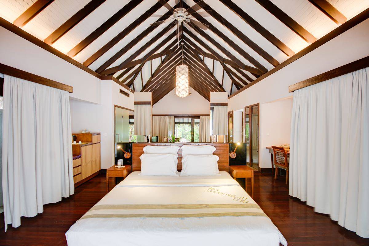 Coco Bodu Hithi, Malediven, Island Villa, Schlafen