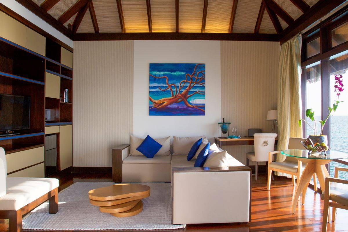 Coco Bodu Hithi, Malediven, Coco Residence, Wohnbereich