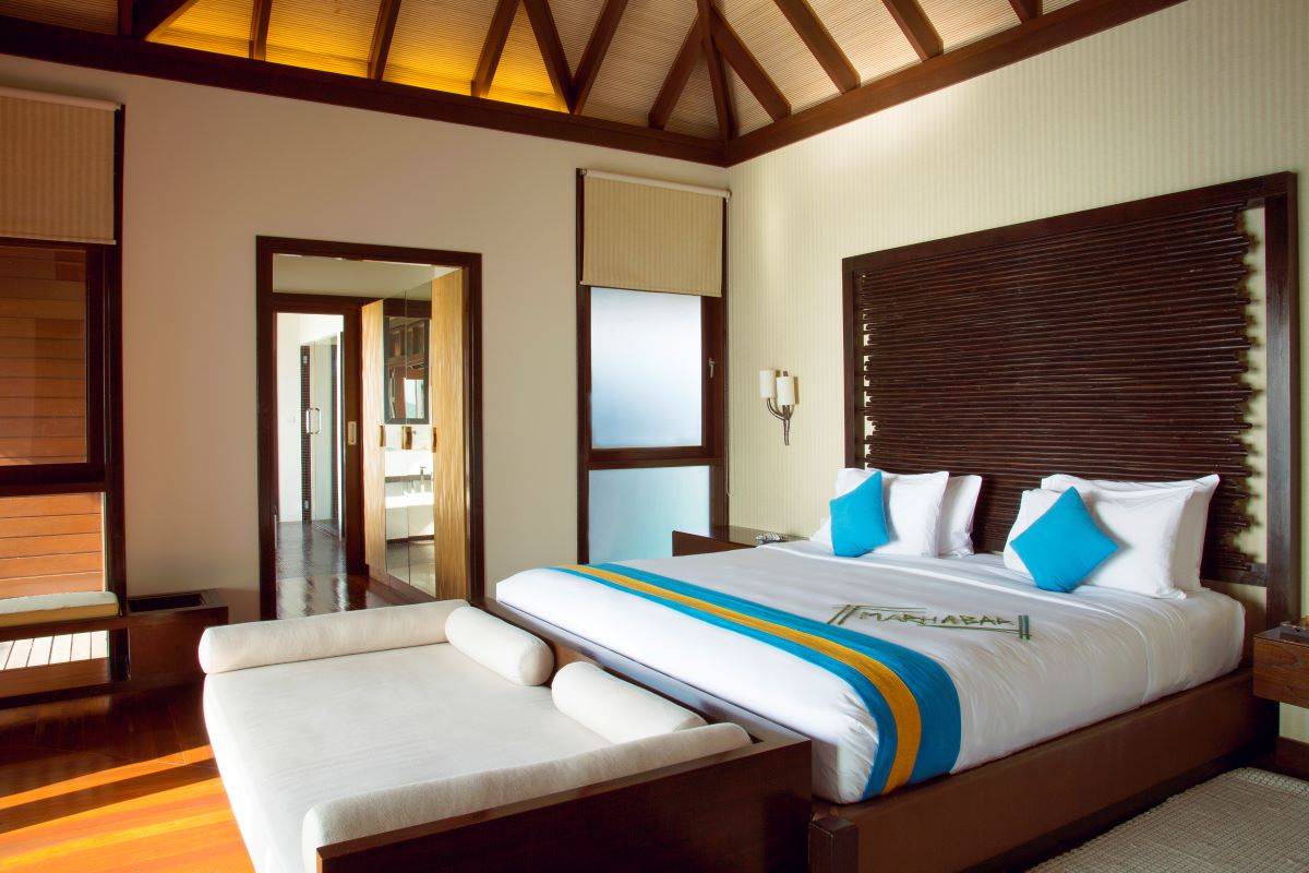 Coco Bodu Hithi, Malediven, Coco Residence, Schlafzimmer