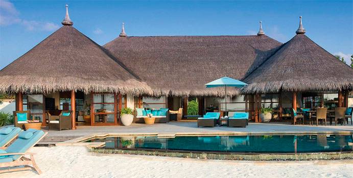 Two Bedroom Royal Beach Villa, Four Seasons Resort Maldives at Kuda Huraa
