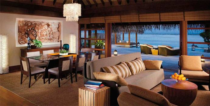 Wohnen, Two Bedroom Royal Beach Villa, Four Seasons Resort Maldives at Kuda Huraa