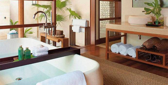 Bad, Sunset Family Beach Bungalow with Pool, Four Seasons Resort Maldives at Kuda Huraa