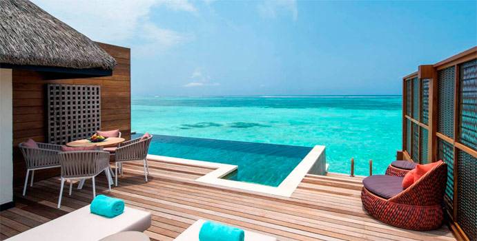 Pool, Sunrise Family Water Villa with Pool, Four Seasons Resort Maldives at Kuda Huraa