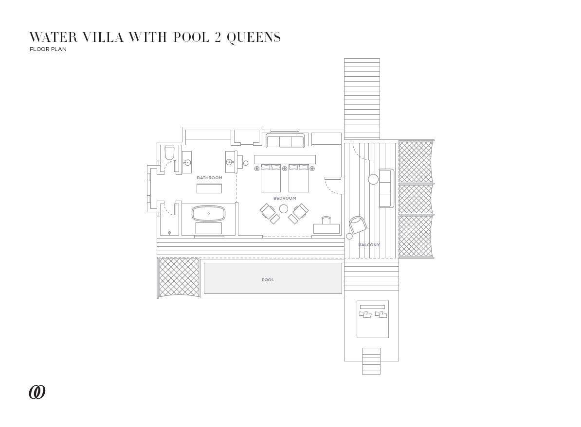Water Villa with Pool