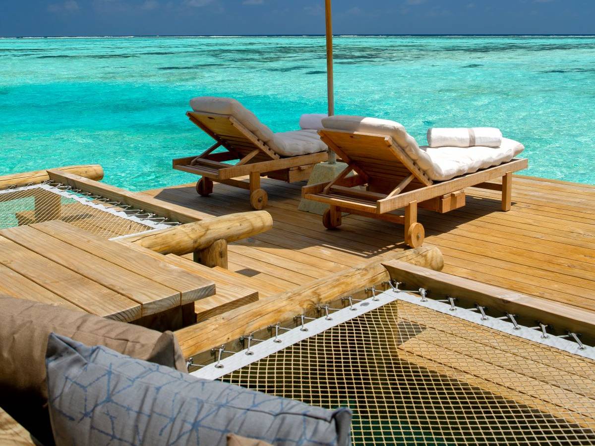 Gili Lankanfushi, Villa Suite, Terrasse