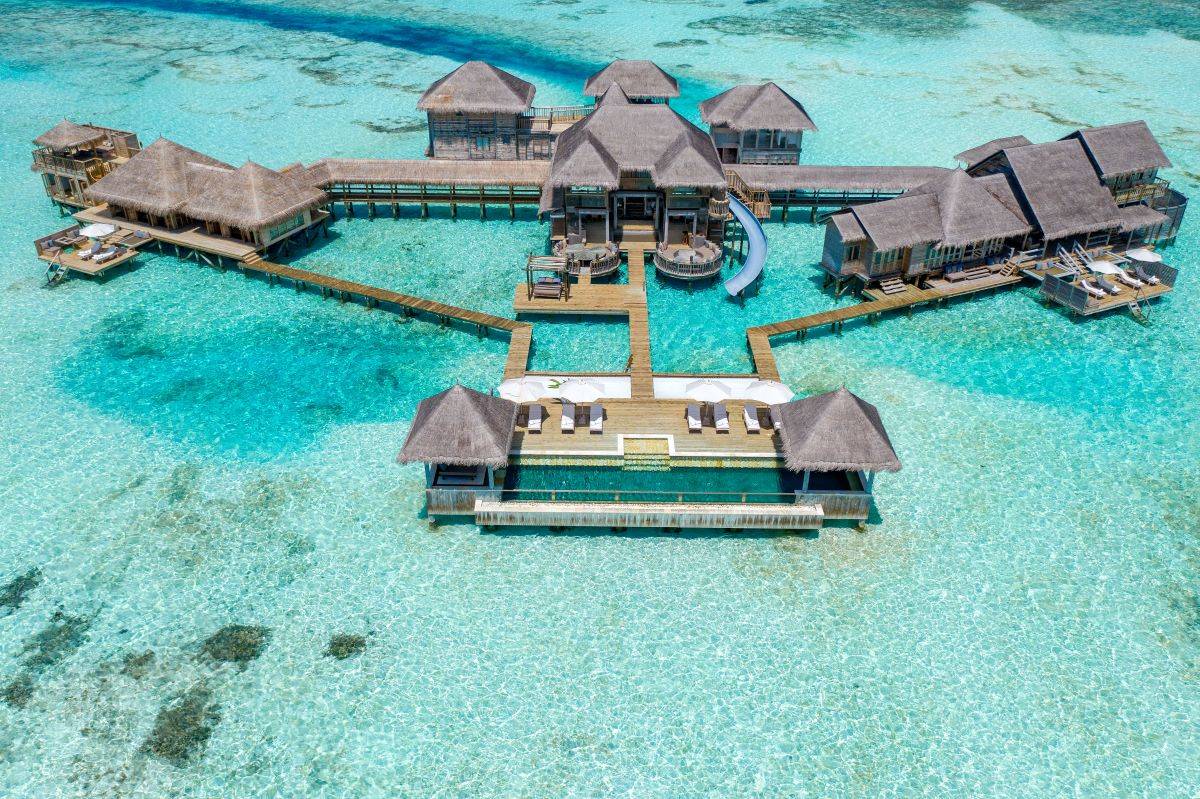 Gili Lankanfushi, The Private Reserve, Aerial