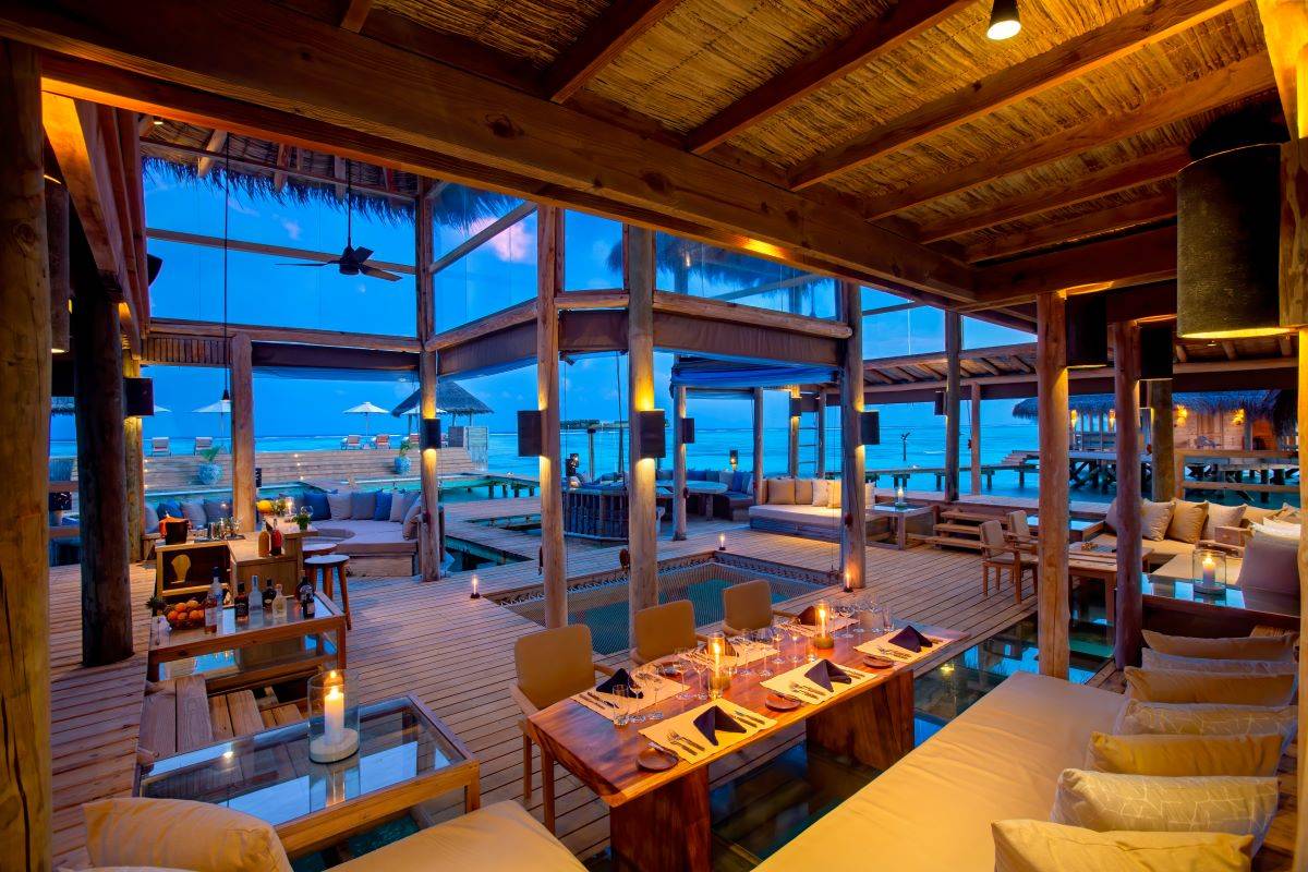 Gili Lankanfushi, The Private Reserve, Open Air Wohnbereich