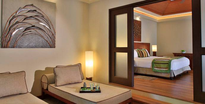Wohnen und Schlafen, Garden Pool Villa, Kurumba Maldives