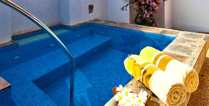 Jacuzzi, Beach Villa with Jacuzzi, Kurumba Maldives