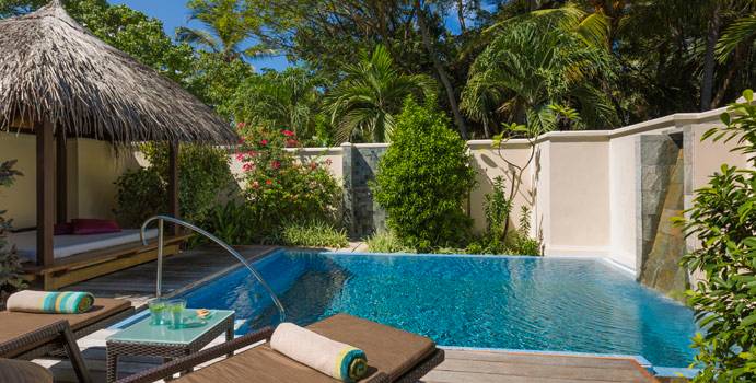 Pool, Deluxe Pool Villa, Kurumba Maldives