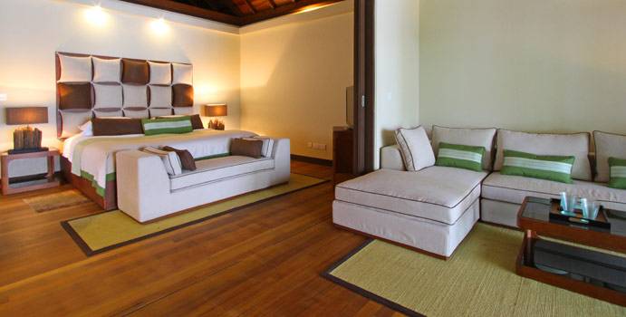 Wohnen, Deluxe Pool Villa, Kurumba Maldives