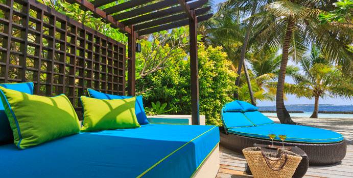 terrasse, Royal Kurumba Residence, Kurumba Maldives