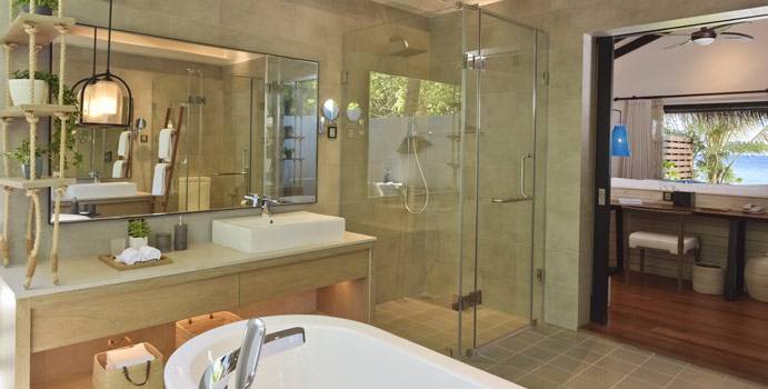 Bad, Beach Pool Villa, Grand Park Kodhipparu