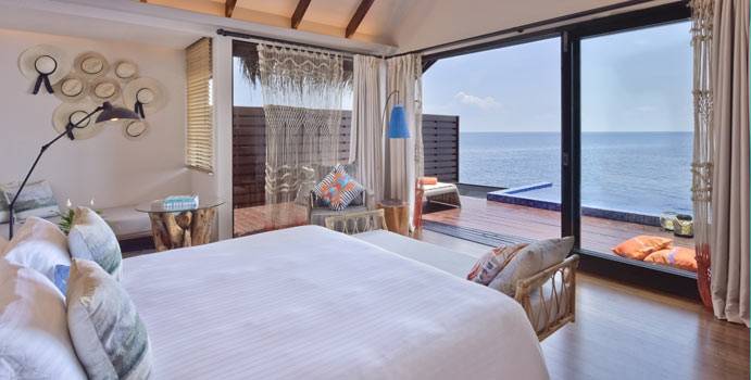 Wohnen, Lagoon Pool Water Villa, Grand Park Kodhipparu