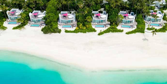 Beach Villa mit Pool, Jumeirah Maldives