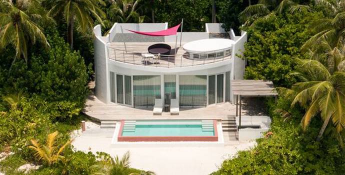 Beach Villa mit Pool, Jumeirah Maldives