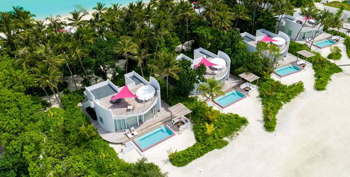 Beach Villa mit Pool, Jumeirah Maldives