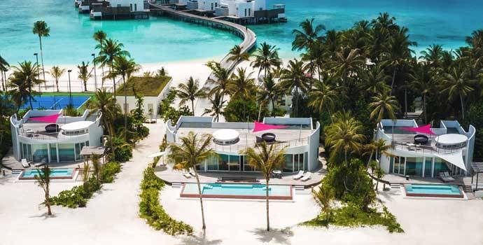 Beach Villa mit Pool, Jumeirah Maldives