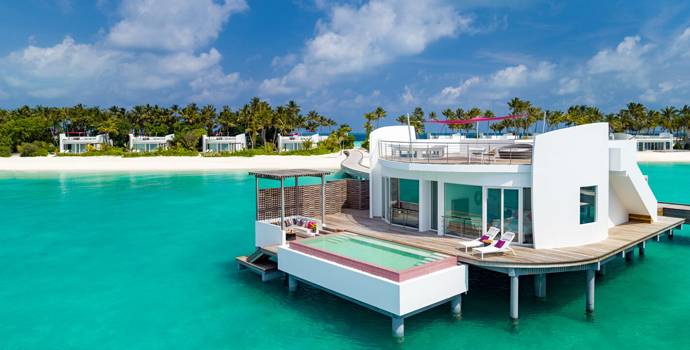 Water Villa mit Pool, Jumeirah Maldives