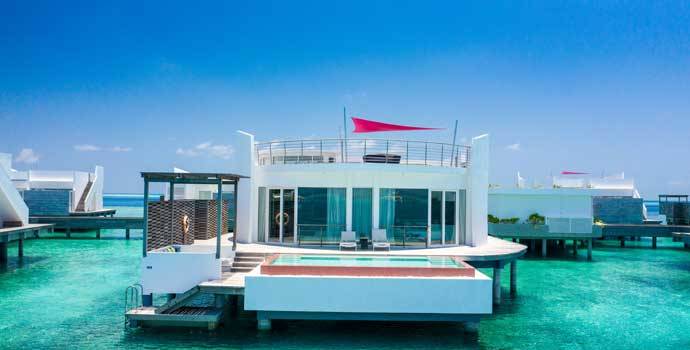 Prestige Water Villa mit Pool, Jumeirah Maldives