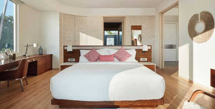 Schlafzimmer,Two Bedroom Beach Residence, Jumeirah Maldives