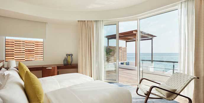 Schlafzimmer, Over Water Residences, Jumeirah Maldives