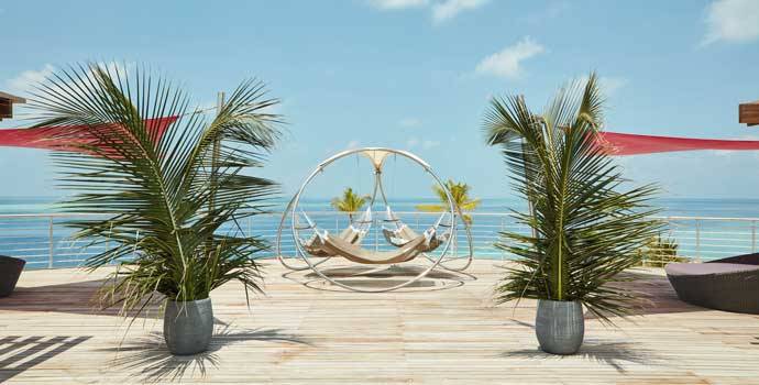 Terrasse, Three Bedroom Beach Retreat, Jumeirah Maldives