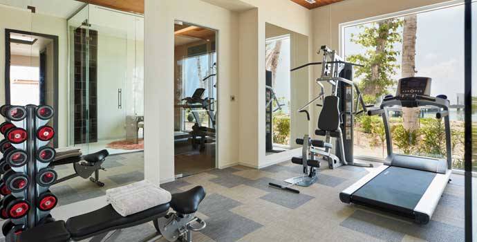 Fitnessraum, Three Bedroom Beach Retreat, Jumeirah Maldives