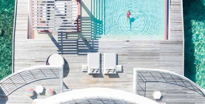 Three Bedroom Over Water Retreat, Jumeirah Maldives