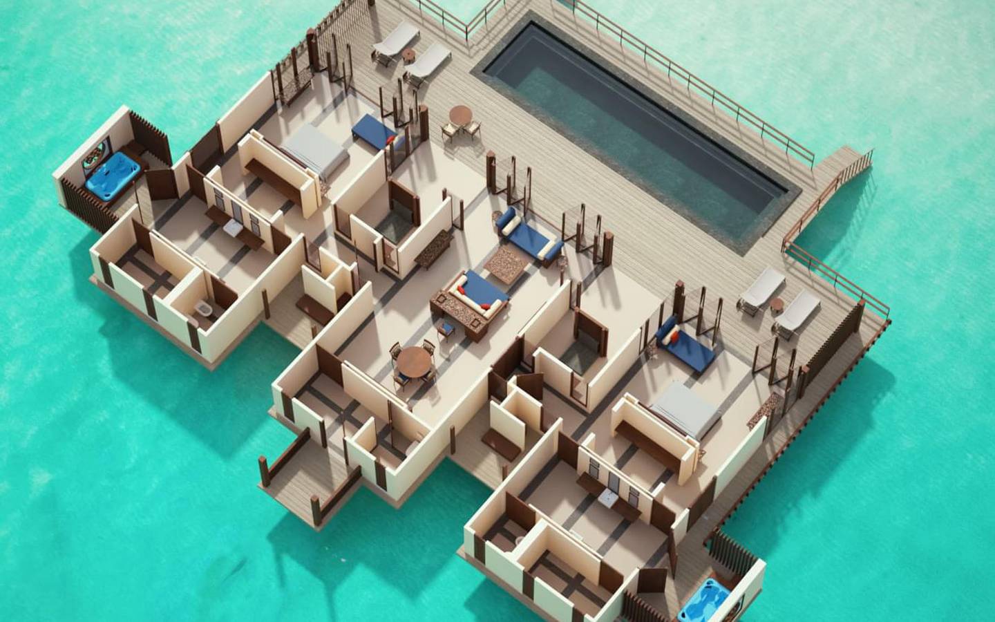 Villa_Nautica_Two_bedroom_Ocean_Suite_with_Pool_Floor_Plan_2